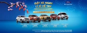 Khuyến mãi xe Ford tháng 1/2024 - Đặt xe ngay, lì xì về tay